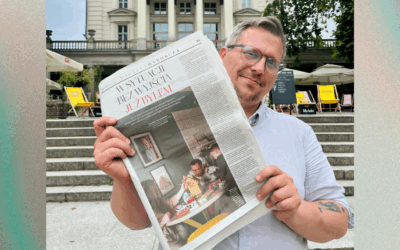 Mężczyzna w&nbsp;żałobie – rozmowa Filipa Tarachowicza w&nbsp;Gazecie Wyborczej