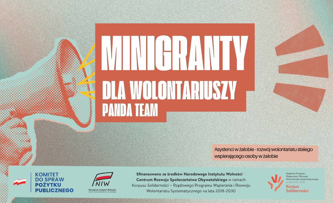 Konkurs Minigrantów 2025 dla Wolontariuszy Panda Team – wspieramy Wasze pomysły!