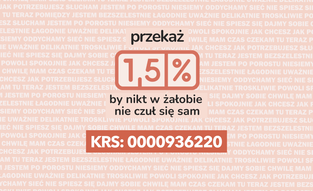 Przekaż nam 1,5% podatku!