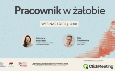 WEBINAR „Jak wspierać pracownika w&nbsp;żałobie?” 26.05.2026